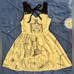 Penny Dreadful "Map Of London 1891" Dress